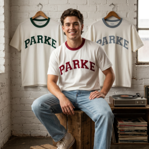 Parke - Women's high-quality embroidered design top loose short sleeved t-shirt