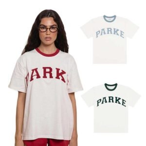 Parke - Women's high-quality embroidered design top loose short sleeved t-shirt