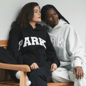 Parke hooded sweatshirt versatile loose women's top
