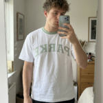 Parke - Women's high-quality embroidered design top loose short sleeved t-shirt photo review