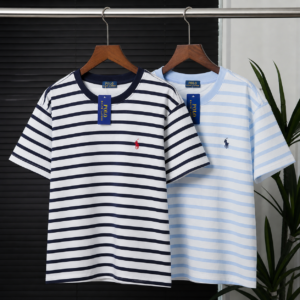 Ralph Lauren Men's Stripe Design Casual T-shirt