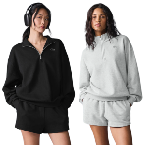 Alo Women's Casual Sports Sweatshirt Jacket