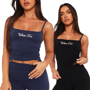 Whitefox women's sports and leisure camisole design vest